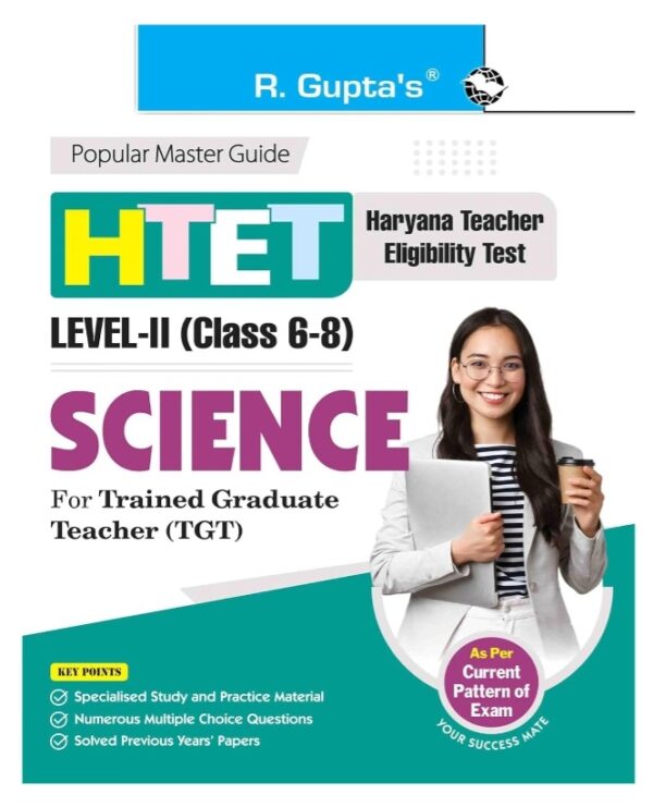 HTET (TGT) Trained Graduate Teacher (Level-2) Science (Class VI to VIII) Exam Guide